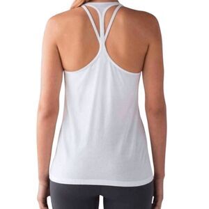 LULULEMON ATHLETICA Trapeze Racerback Tank Size 2